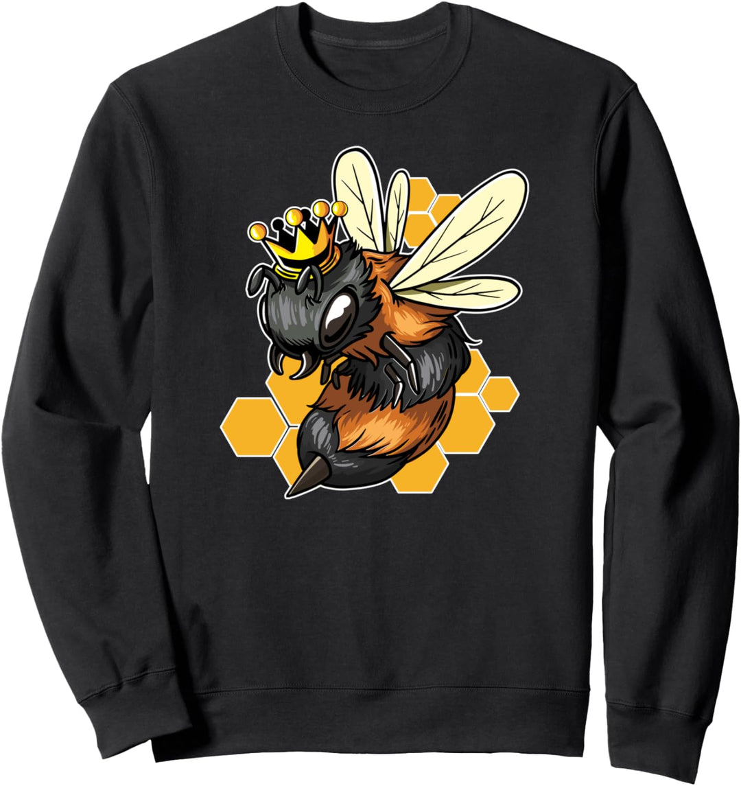 Bienenkönigin Imker Imkerei Bienen Honig Design Sweatshirt