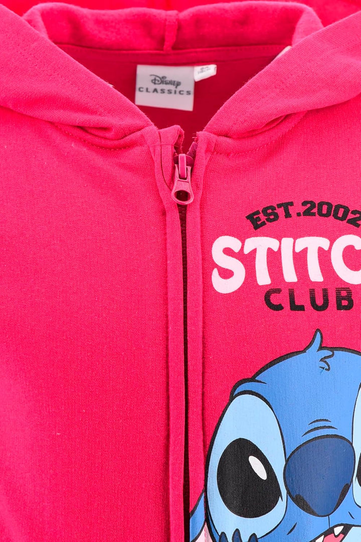 Disney lilo Stitch Hoodie für Mädchen Kinder Kapuzenpullover Jacke mit Kapuze Sweatshirt mit Reissve