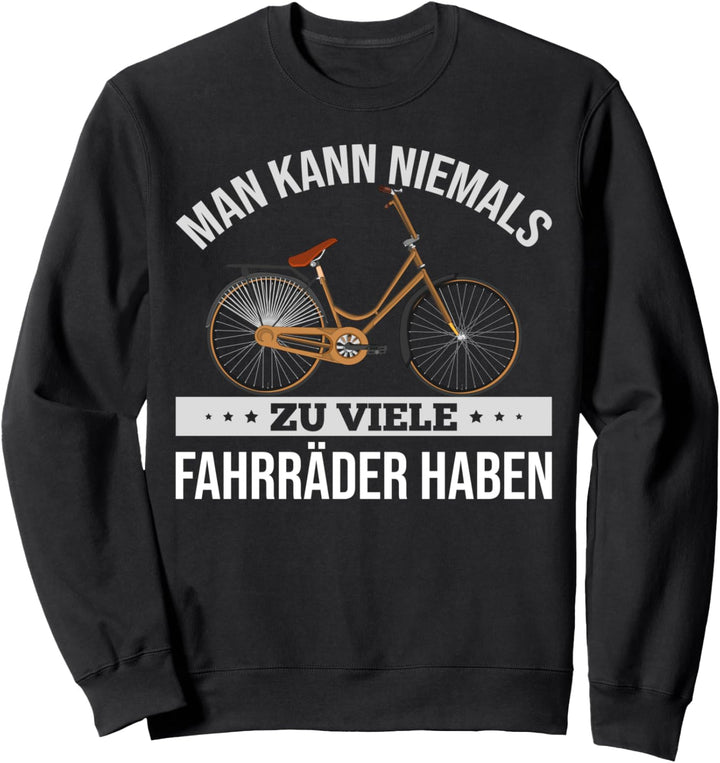 Fahrradfahrer Radfahren Radsport Radfahrer Lustiges Fahrrad Sweatshirt
