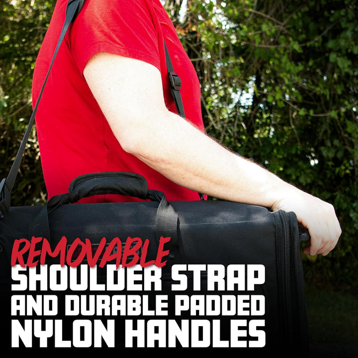 Gator Cases Gepolsterte Nylon-Tragetasche für den Transport von LCD-Bildschirmen, Monitoren und -Fer