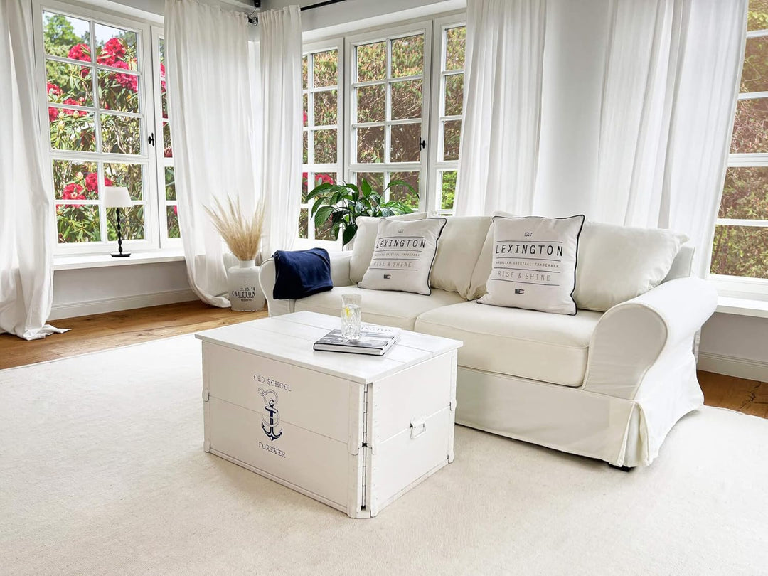 Uncle Joe´s Truhe Old School Couchtisch Truhentisch im Vintage Shabby chic Style aus Massiv-Holz in