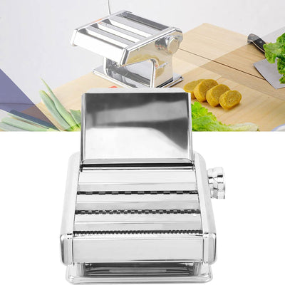 Cocoarm Nudelmaschine, Teigausrollmaschine Multifunktional manuell Pasta Maschine für Lasagne Raviol