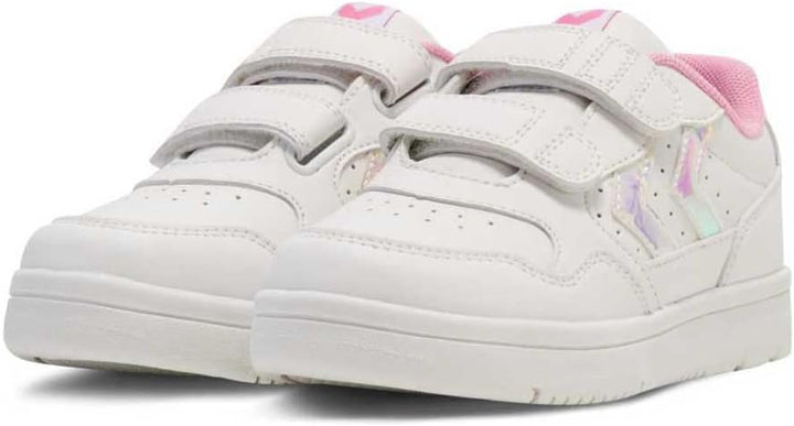 hummel Klettverschluss Sneaker Camden Jr Kinder 27 EU Begonia Pink, 27 EU Begonia Pink