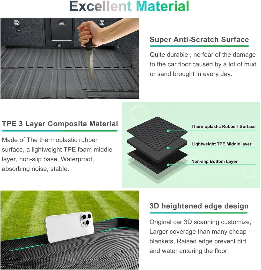 GAFAT Volvo XC40 C40 Recharge 2018-2024 2025 Kofferraummatte, Volvo XC40 2023 Kofferraumwanne Volvo