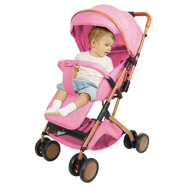 Kinderwagen, 0 – 6 Jahre, 0 – 35 kg, Kinderwagen für Babys, leicht und kompakt, verlängerte Position