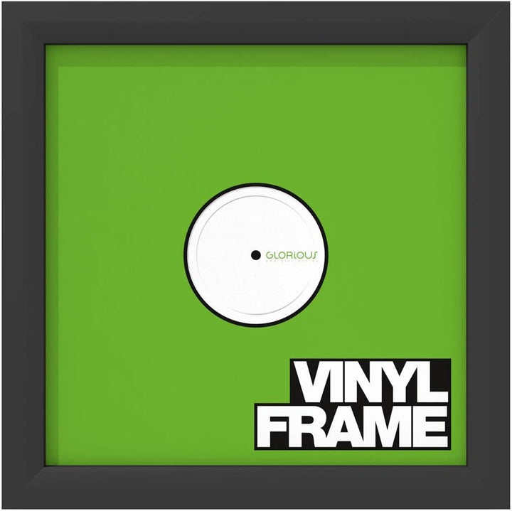 Glorious Vinyl Frame Set Black - 3x Vinyl Cover Rahmen für 12" Platten, einfaches Anbringen und Aust