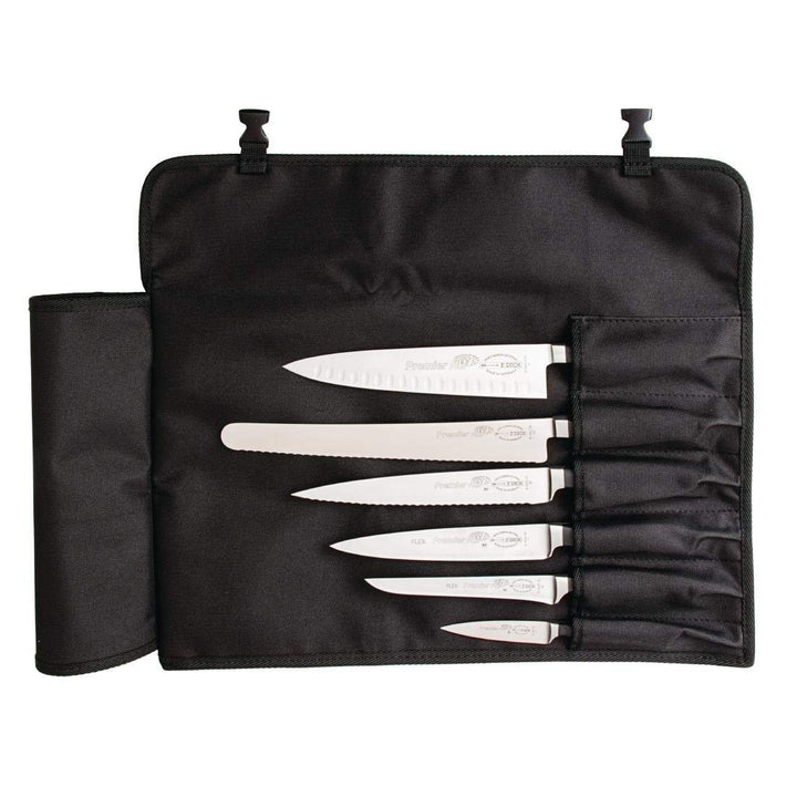 F. DICK Rolltasche für Messer (ohne Inhalt, Platz für 7 Messer, stabil)
