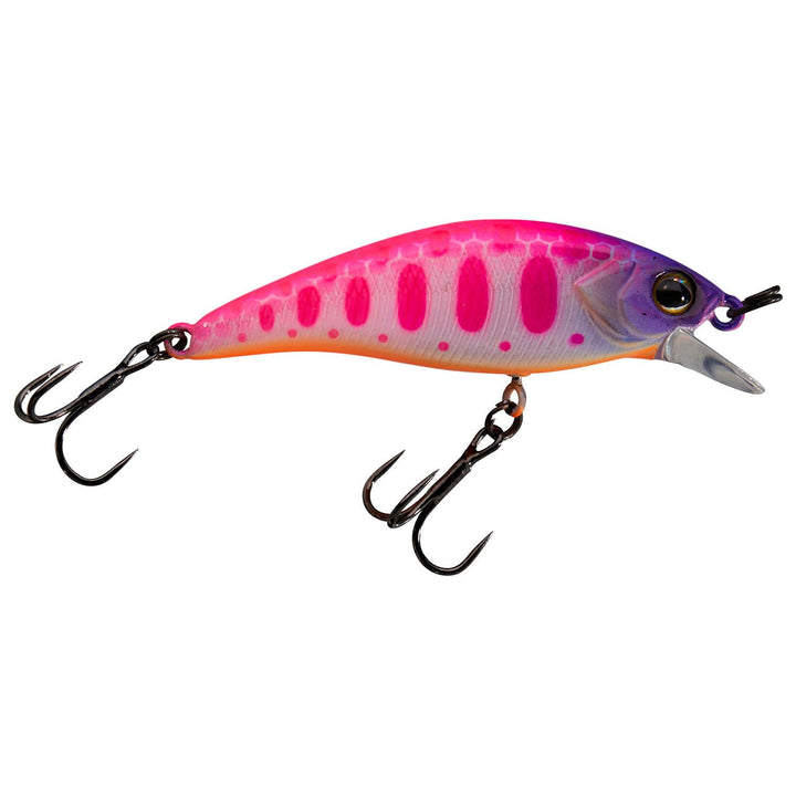 Illex Flat Tricoroll 55 S Wobbler 5,5cm 5,3g Pink Pearl Yamame, Pink Pearl Yamame