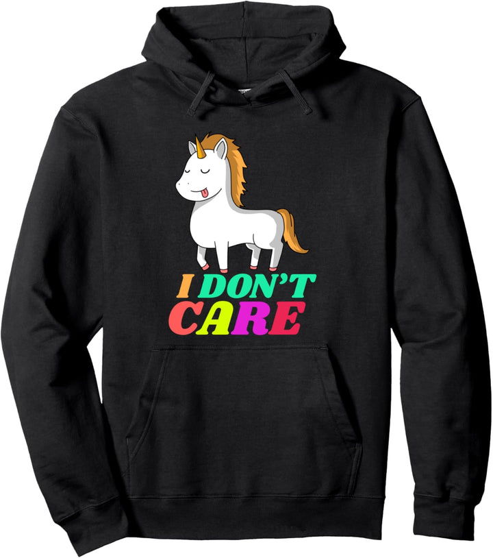 Einhorn egal es ist mir egal Pullover Hoodie