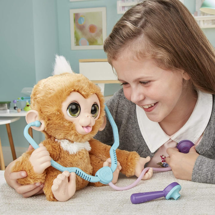 Hasbro FurReal E0367EU4 - Kleiner Patient Zandi interaktives Plüschtier