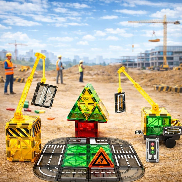 Wonder Toys Blocs magnétiques Classiques Les Jouets de Construction magnétiques Originaux Pour garço