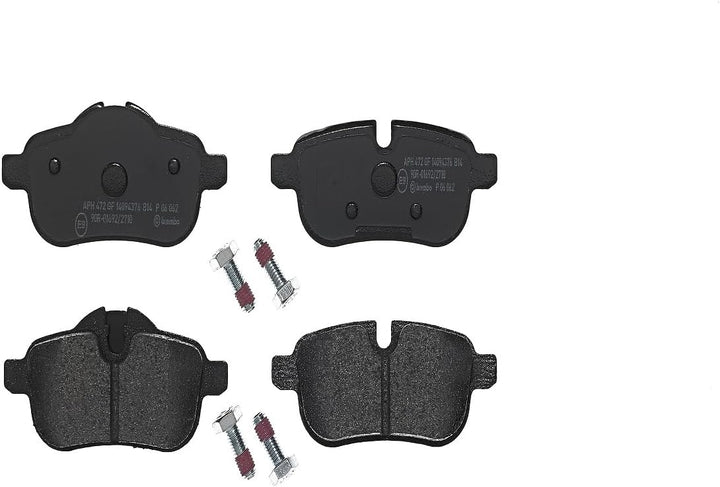 Brembo P 06 062 Bremsbelagsatz, Scheibenbremse - (4-teilig)