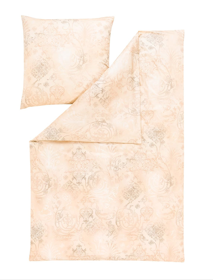 Estella | Kissenbezug Gregorio | Mako-Interlock-Jersey | 40x80 | sand | hautsympathisch und angenehm
