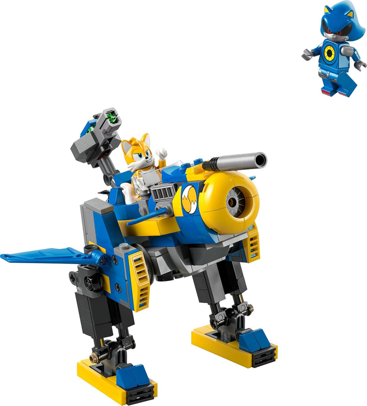 LEGO Sonic The Hedgehog Cyclone vs. Metal Sonic - Spielzeug Mechs zum Sammeln mit 2 Videospiel Minif