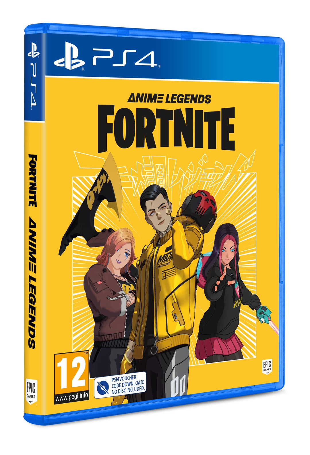Fortnite - Anime Legends (Game Download Code in Box) - PS4, PS4