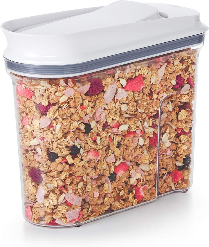 OXO Good Grips POP Müslispender klein (2,3 l) – Vorratsdose mit Deckel für eine luftdichte Aufbewahr