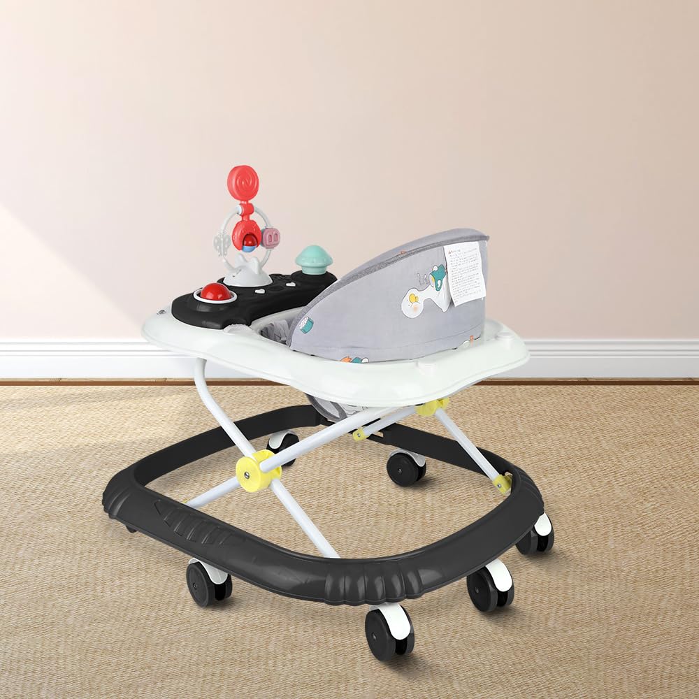 Lauflernhilfe für Babys, Jungen, Mädchen, mitwachsend, 5-in-1, faltbar, 4 verstellbare Höhen, Lichte