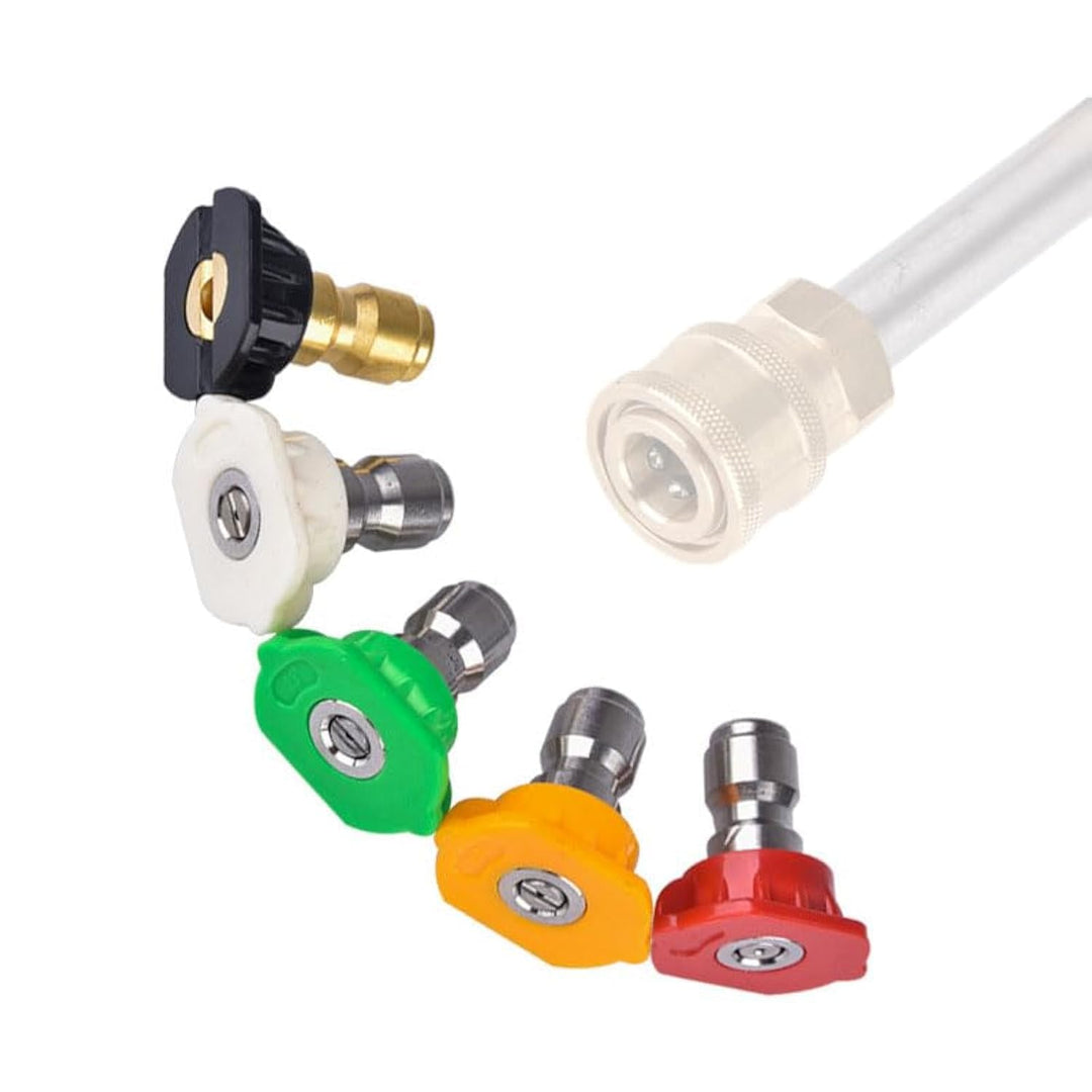 zalati Düsenspitzen, 6,35 mm (1/4 Zoll), Sprühschnellverbinder, Ersatz, bis zu 4000 PSI für Hochdruc