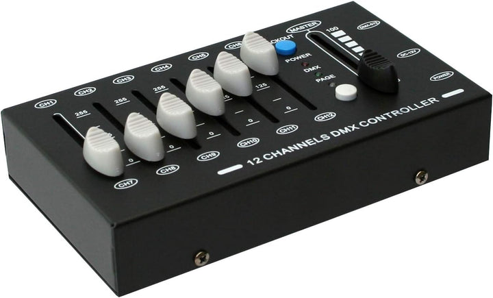 E-Lektron C-12 mni DMX Controller 12-Kanal Licht Steuerpult Lichtsteuerung