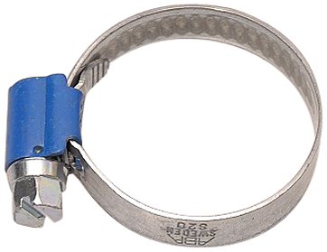 AWEHIRU Original ABA Schweden Schlauchschelle, 25-40 mm, Schneckengewinde, 9 mm Bandbreite, VE: 10 S