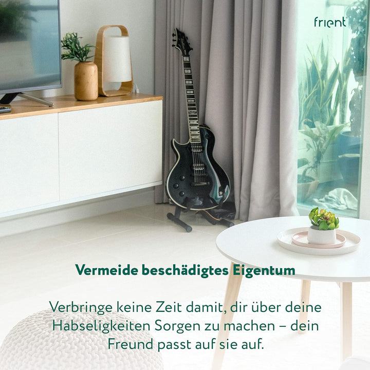 frient Smart Humidity Sensor | Funk Feuchtigkeits- und Temperaturmesser | batteriebetrieben | Zigbee