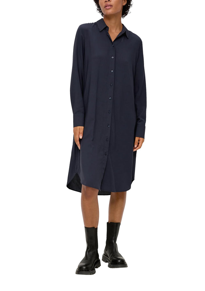 s.Oliver Damen Hemdblusenkleid