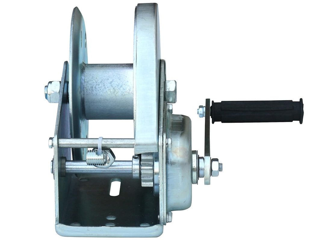 Rotek Konsolen-Seilwinde mit Bremse, HW-A-0800 (Kapazität 800kg) mit 10m Seil (D5mm), mit 10m Seil (