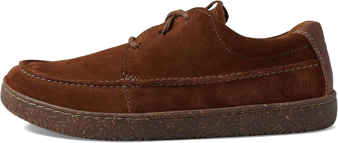 Clarks Herren Hodson MocOxford 41.5 EU Dunkelbraunes Wildleder, 41.5 EU Dunkelbraunes Wildleder