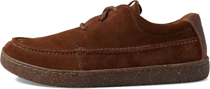 Clarks Herren Hodson MocOxford 41.5 EU Dunkelbraunes Wildleder, 41.5 EU Dunkelbraunes Wildleder