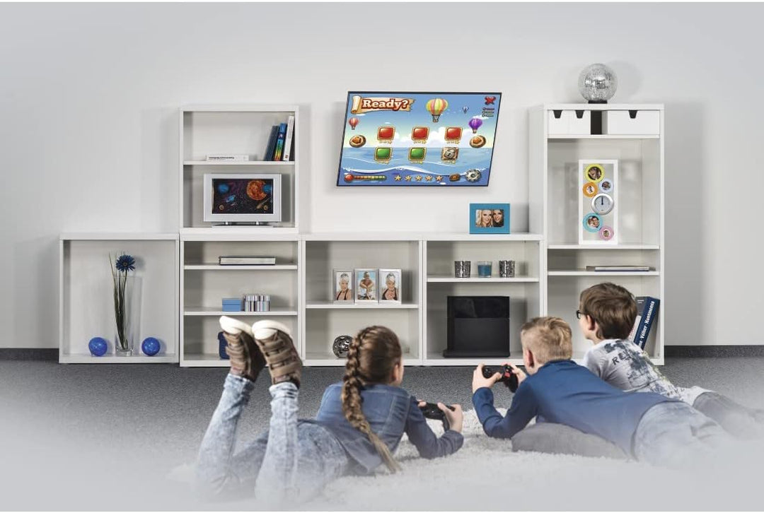 Hama TV Wandhalterung, neigbar (TV Wandhalterung 32-75 Zoll, VESA 50x50 bis VESA 600x400, bis 40 kg,