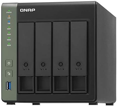 Qnap TS-431X3-4G 4-Bay 16TB Bundle mit 4X 4TB WD Red Plus 16TB TS-431X3-4G, 16TB TS-431X3-4G