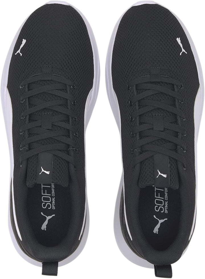 PUMA Unisex Anzarun Lite Sneaker 40.5 EU Puma Black Puma White, 40.5 EU Puma Black Puma White