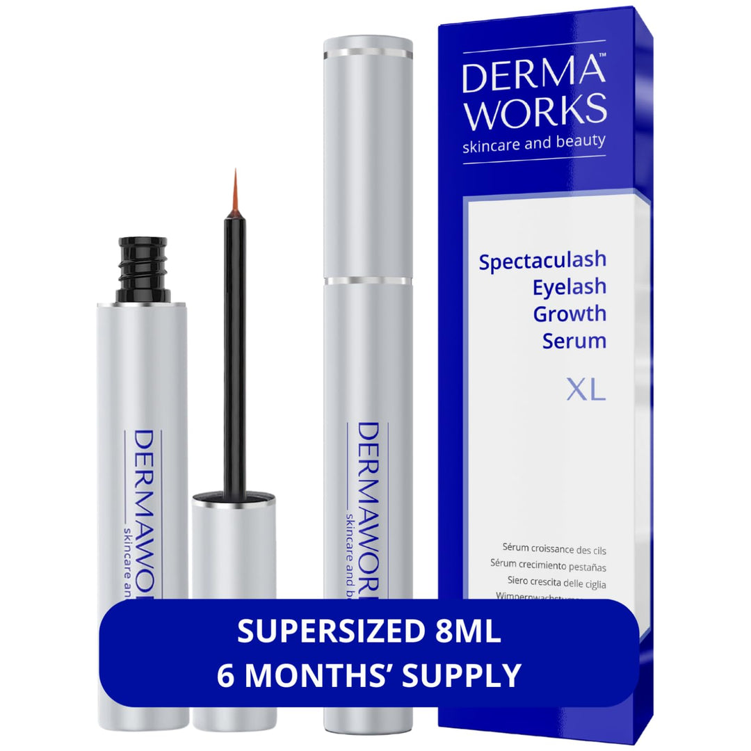 SPECTACULASH WIMPERNSERUM HORMONFREI XL - Leistungsstarkes Wimpernserum mit Peptidformel für Natürli