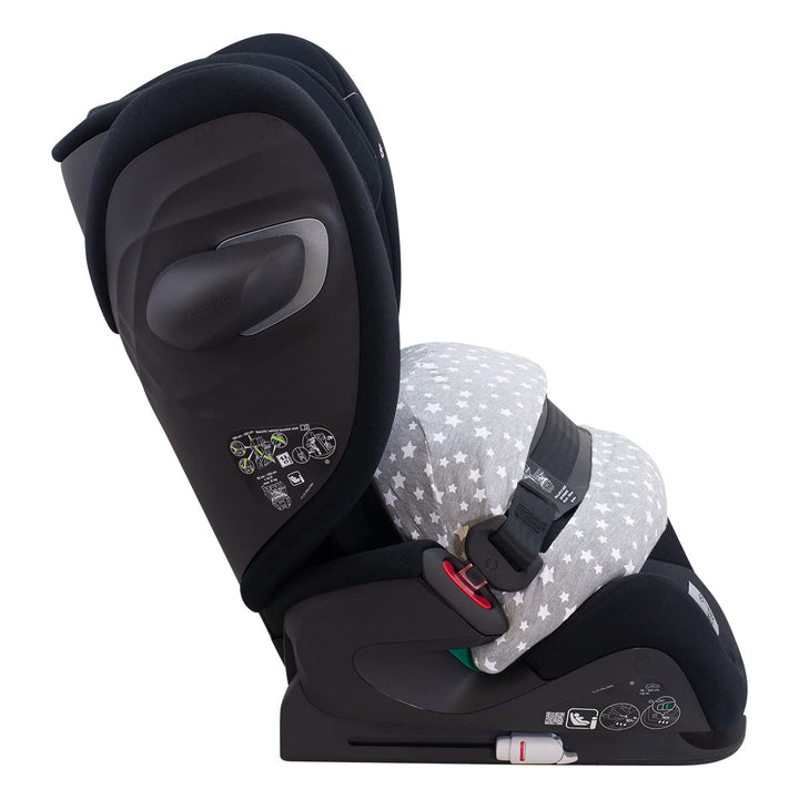 JYOKO KIDS Bezug Kompatibel mit Cybex Pallas G I-SIZE (Zubehör Pallas G, WHITE STAR) Zubehör Pallas