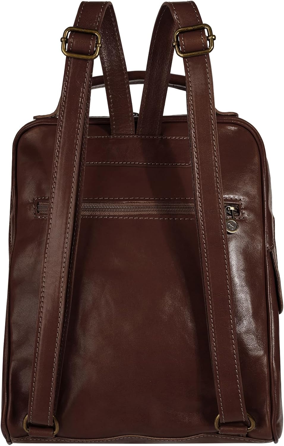 piké Rucksack Echt Leder braun Damen - 016046