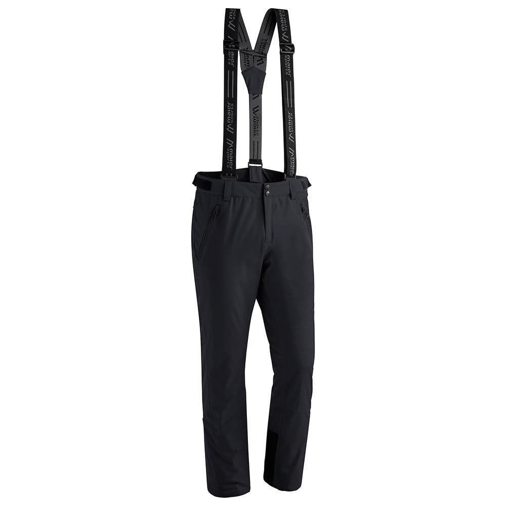 Maier Sports Anton Slim, Enganliegende Herren Skihose, wasserdichte Schneehose, Stretchmaterial und
