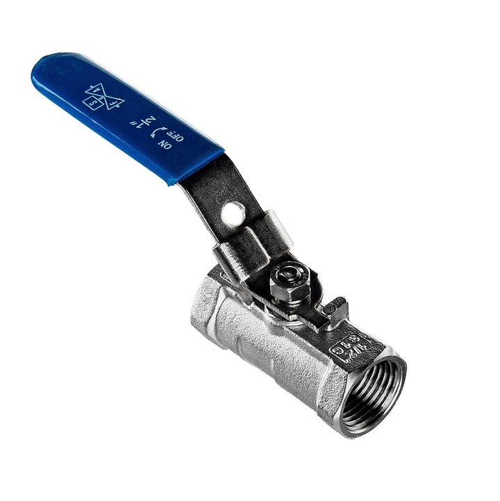 FSA Kugelhahn Edelstahl 316 1/2" 1-Teilig 2-Wege 1-teilig 2-wege 1/2", 1-teilig 2-wege 1/2"