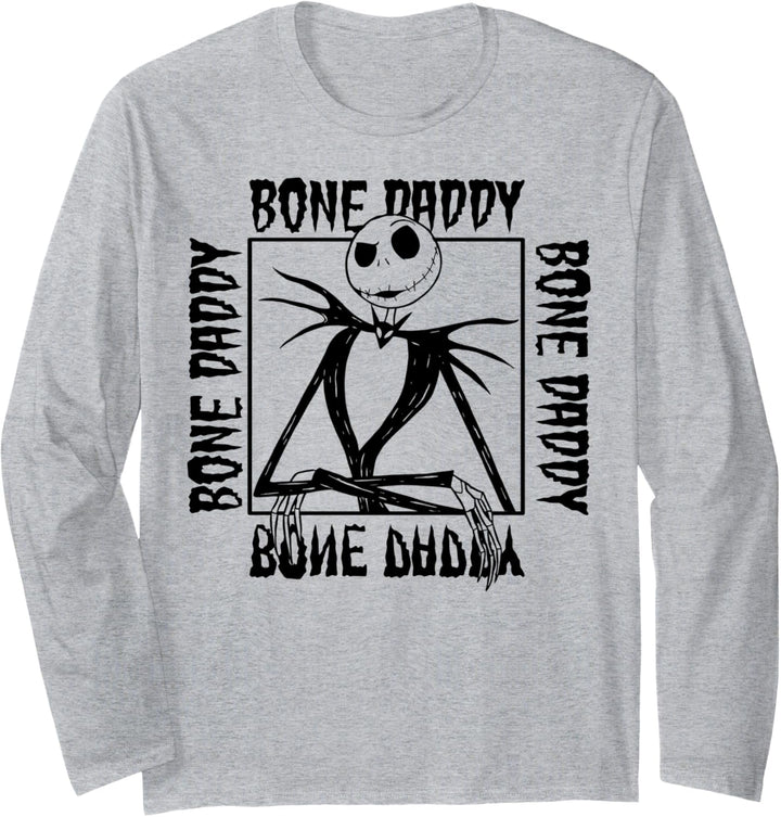 Nightmare Before Christmas Jack Skelington Bone Daddy Langarmshirt