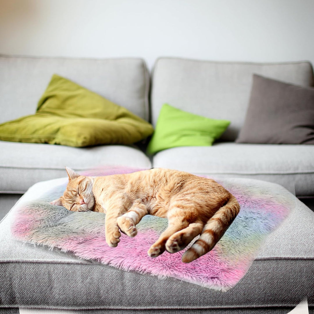 Katzenbett Haustierbett, Waschbar Katzendecke Haustierdecke, 2-in-Katzendecken für Kleine Hunde und
