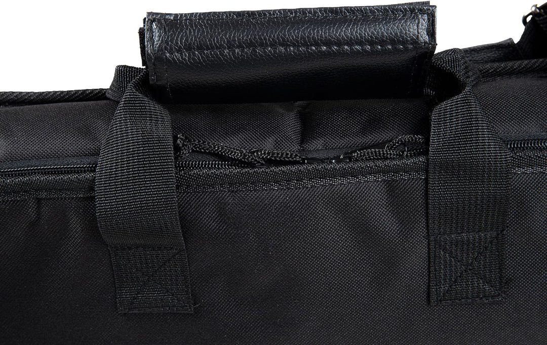 Keyboard Gig Bag Basic, 48x18x5 cm, mit Notentasche, schwarz, reiss- und wasserfest, 48x18x5