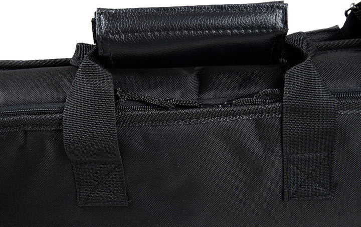Keyboard Gig Bag Basic, 48x18x5 cm, mit Notentasche, schwarz, reiss- und wasserfest, 48x18x5