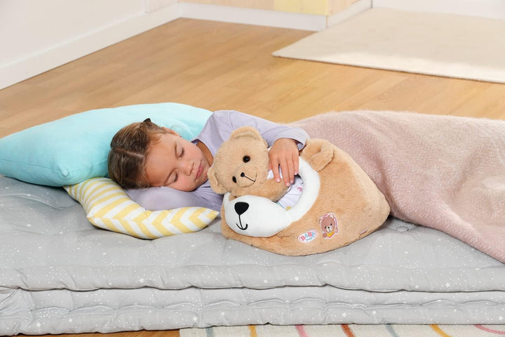 BABY born Bärenhöhle, Kuschelhöhle für Teddybären aus weichem Plüsch in Teddyform mit Ohren, 836927