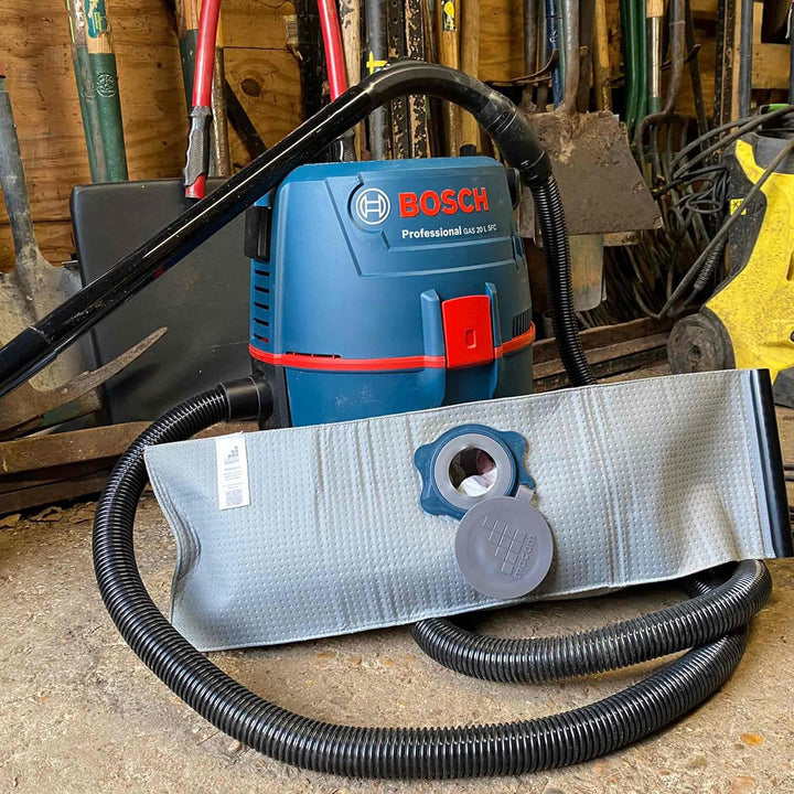Wiederverwendbarer Macam Staubsaugerbeutel für Bosch GAS 20, GAS 25 und 35 L/M/H Absaugmobil (BOSCH