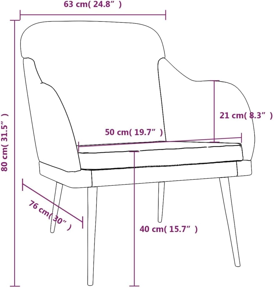 vidaXL Sessel Relaxsessel Relaxstuhl Loungesessel Polstersessel Wohnzimmersessel Lesesessel Fernsehs
