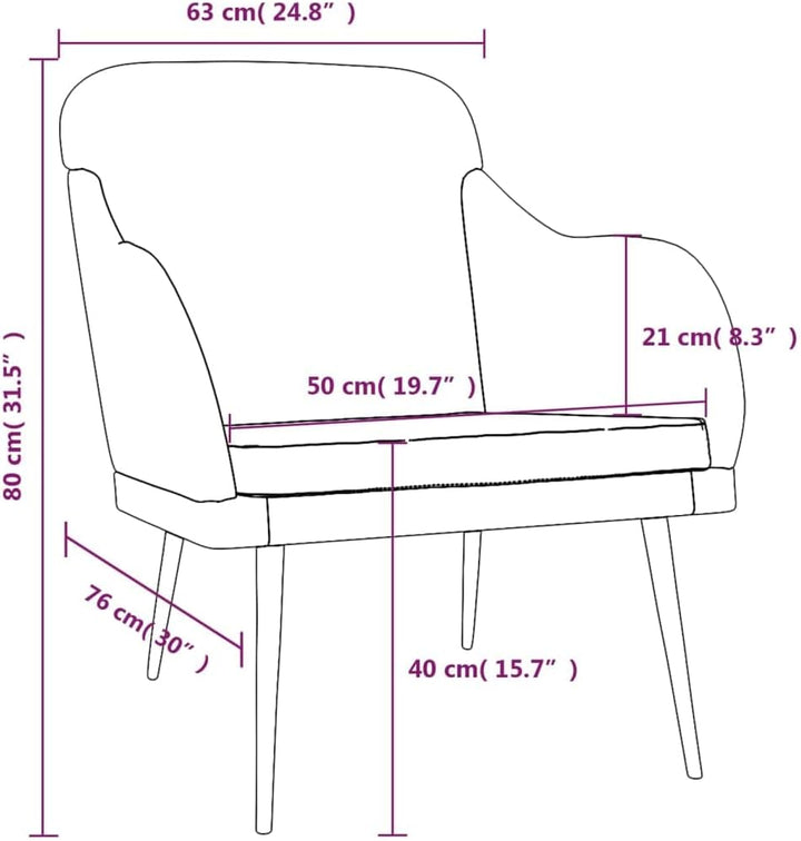 vidaXL Sessel Relaxsessel Relaxstuhl Loungesessel Polstersessel Wohnzimmersessel Lesesessel Fernsehs