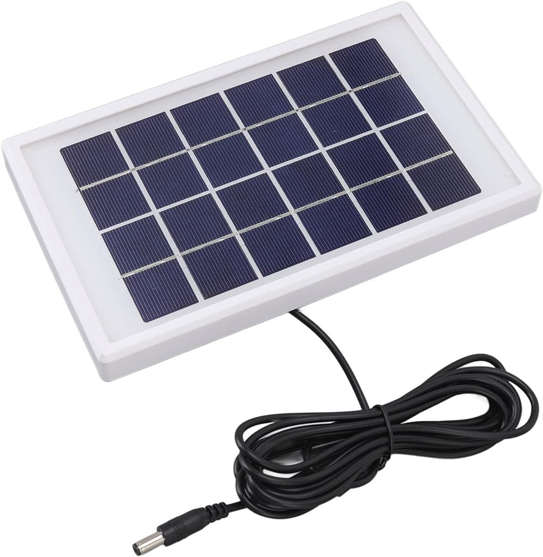 Solarpanel-Ladegerät, 3 W, 6 V, Leicht, Tragbar, Hohe Stabilität, 3 W, 6 V, Solarpanel, Hohe Umwandl