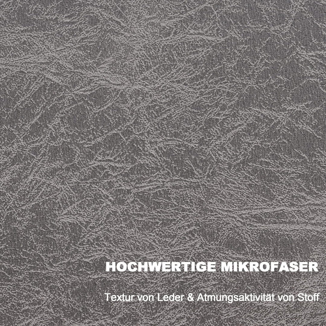 M MCombo Sitzhocker Fussstütze mit Metallbeinen +Kissen, Vintage Hocker Ottoman Schminktisch für Woh