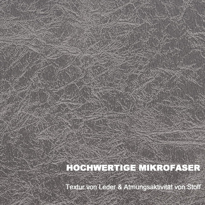 M MCombo Sitzhocker Fussstütze mit Metallbeinen +Kissen, Vintage Hocker Ottoman Schminktisch für Woh