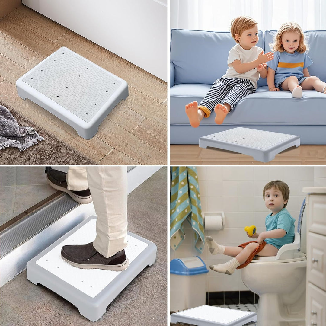 Anti-Rutsch Halbstufe, One Step Stool für Senioren, Tragbare Tritthocker Bis 200 Kg, Stapelbare Halb