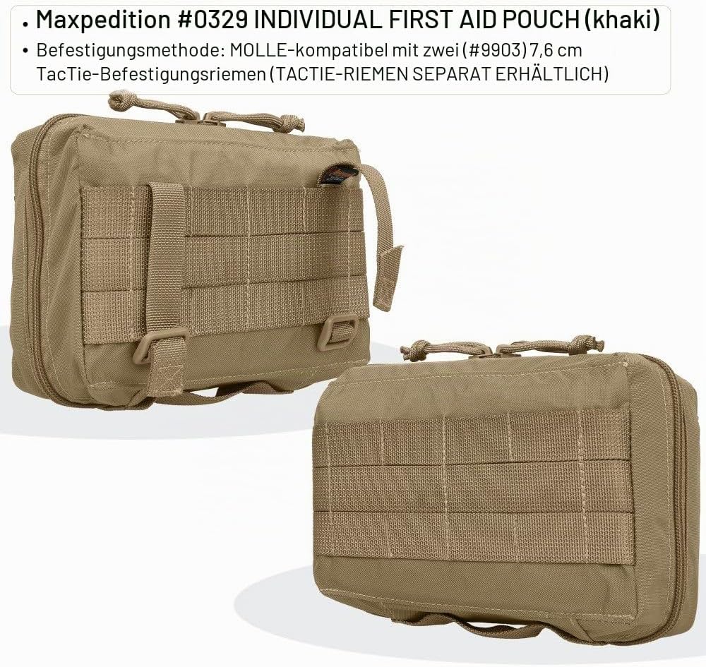 Maxpedition Gear Erste-Hilfe-Tasche Khaki, Khaki